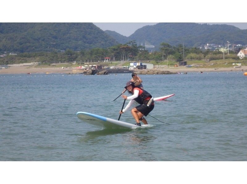【Hayama · Akiya SUP experience is not enough】 SUP step-up class without improvement error (half-day course)の紹介画像