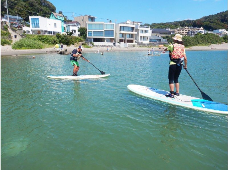 【Hayama · Akiya SUP experience is not enough】 SUP step-up class without improvement error (half-day course)の紹介画像