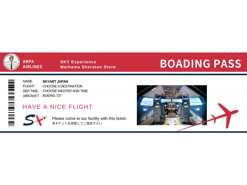 【千葉・舞浜】プロが操縦訓練で使用する本格的なフライトシミュレーター「ボーイング 737」訓練コース（70分）の紹介画像
