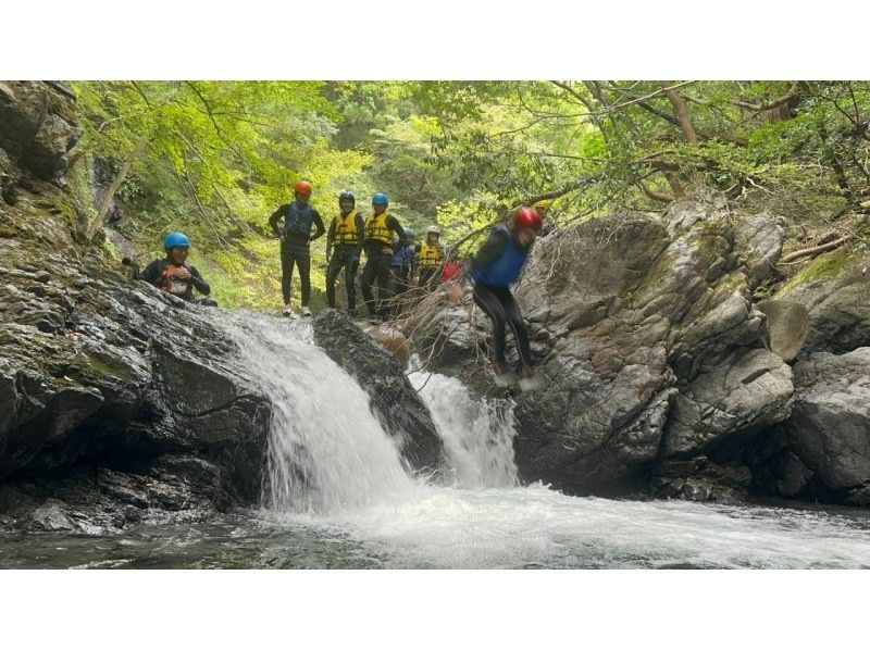 [Shiga/Kosai] Shower climbing and canyoning in a forest rich in nature! (Only one tour is held per day)の紹介画像