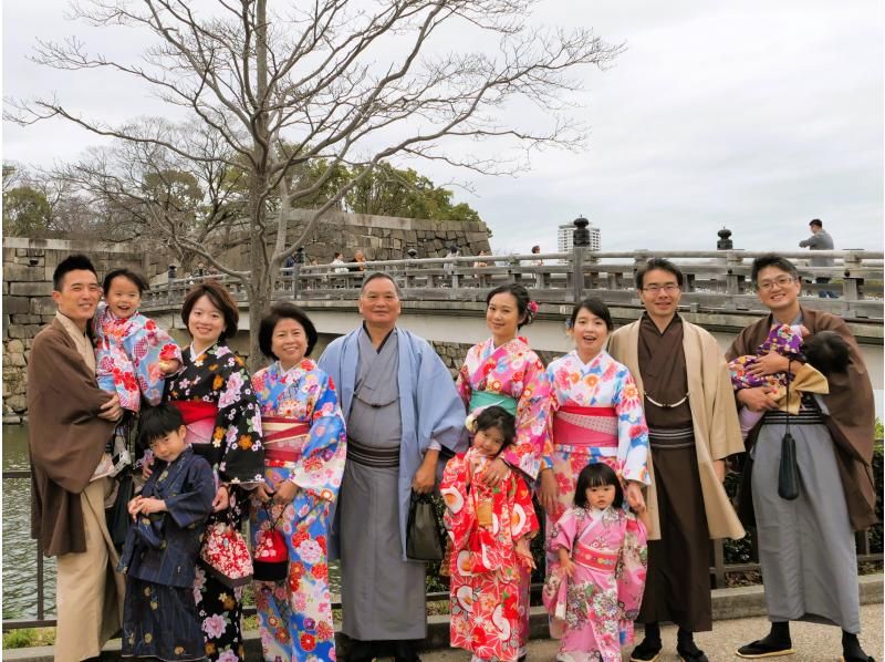【大阪・住吉】七五三・成人式…お祝いの写真を“家族みんなで”着物を着て撮れるプラン！パパもママもみんなで着物レンタル＆全データ渡し！の紹介画像