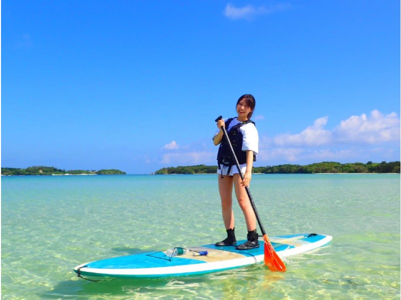 SALE! [Ishigaki Island/1 day] Conquer Ishigaki Island's popular spots! Choose from SUP/canoeing in Kabira Bay and the natural monument mangrove ★ Free pick-up and drop-off/photo data!の紹介画像