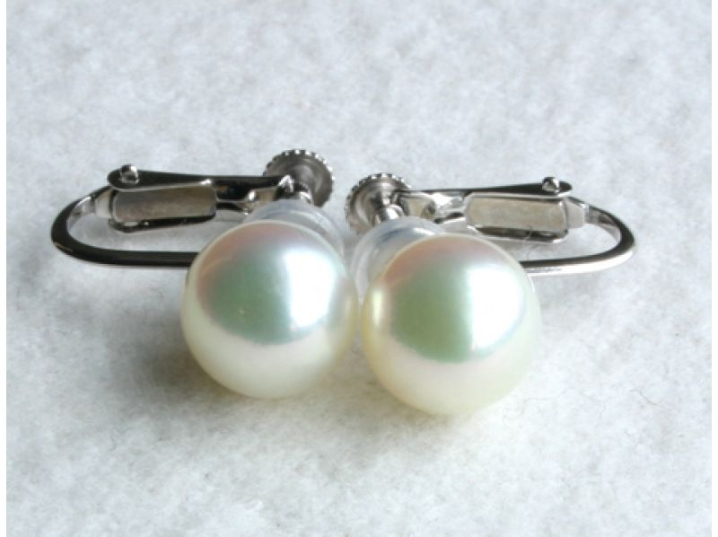 [三重/志摩]选择一对珍珠，制作耳环或耳环♪の紹介画像