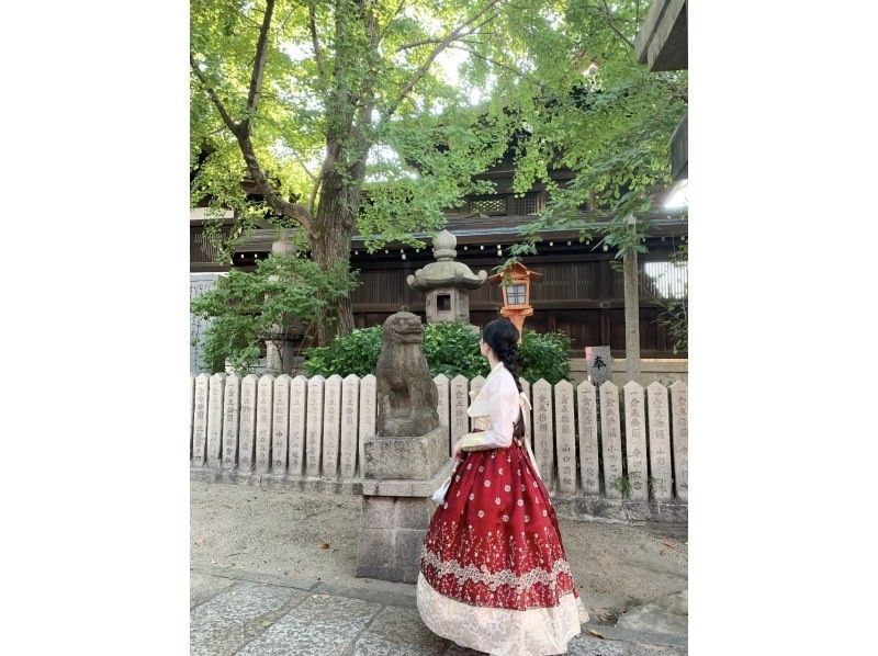 [Osaka/Tsuruhashi, Momodani] Experience Hanbok in Korea Town! A must-see for Korean lovers! Enjoy taking self-photos and taking a walk in a studio filled with cute things!の紹介画像
