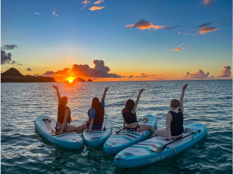 [Ishigaki Island] ★Private tour limited to one group★《The most spectacular view on Ishigaki Island》Sunset SUP✨We are confident that you will be glad you came here!の紹介画像