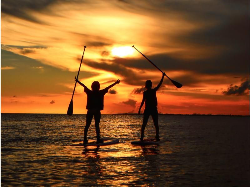 [Miyakojima/Evening] Sunset SUP or canoe ★ Very popular activity ★ Instagram-worthy ★ Photo data gift! Beginners welcome!の紹介画像