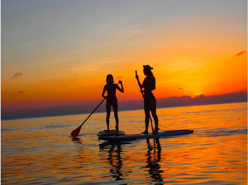 [Miyakojima/Evening] Sunset SUP or canoe ★ Very popular activity ★ Instagram-worthy ★ Photo data gift! Beginners welcome!の紹介画像