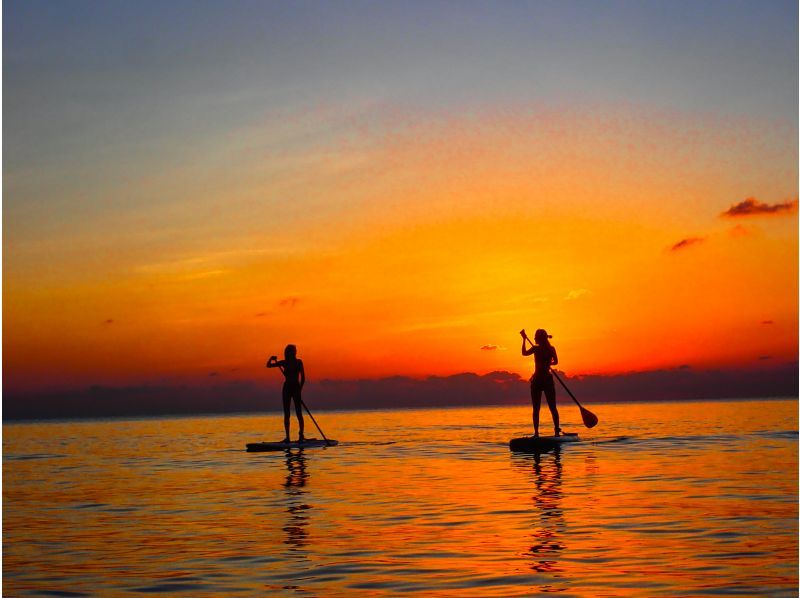 [Miyakojima/Evening] Sunset SUP or canoe ★ Very popular activity ★ Instagram-worthy ★ Photo data gift! Beginners welcome!の紹介画像