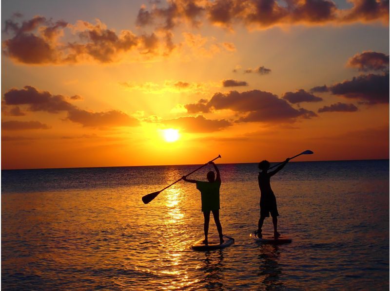 [Miyakojima/Early morning] The best sunrise SUP or canoeing ★ A relaxing and moving experience from the morning ★ Free photos ★ The best morning ★ Empty-handed participation OK!の紹介画像