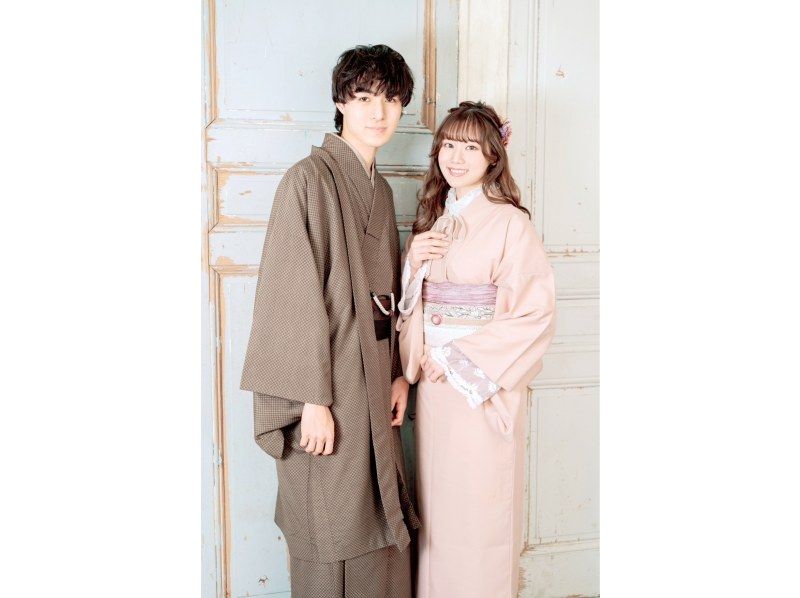 【福岡・天神】着物一式＆ヘアセット付＆着付け込プラン！雨の日は雨傘無料レンタル中♪の紹介画像