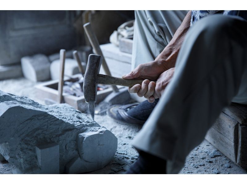 【GEMBAモノヅクリエキスポ2023】ようこそ、石材彫刻の世界へ！石工の匠の工房見学の紹介画像