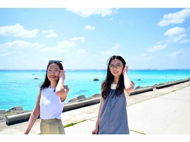 【宮古島】《ドローン撮影付き》サクッと1時間で絶景フォト観光ツアー!ファミリー・女子旅おすすめ☆の紹介画像
