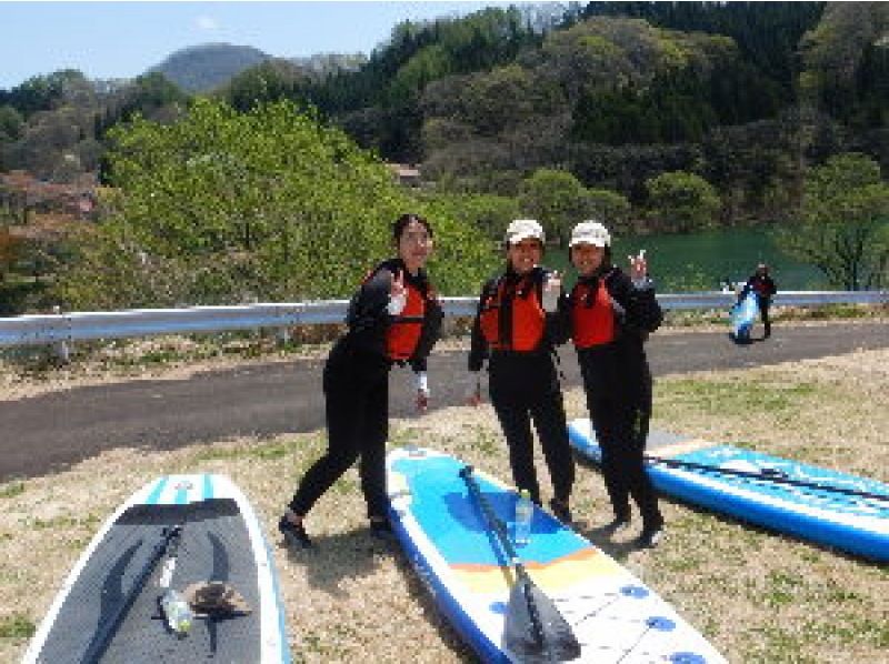 SUP tour [Gunma/Minakami] Would you like to enjoy a SUP tour at Lake Minakami? Activities that children can tryの紹介画像