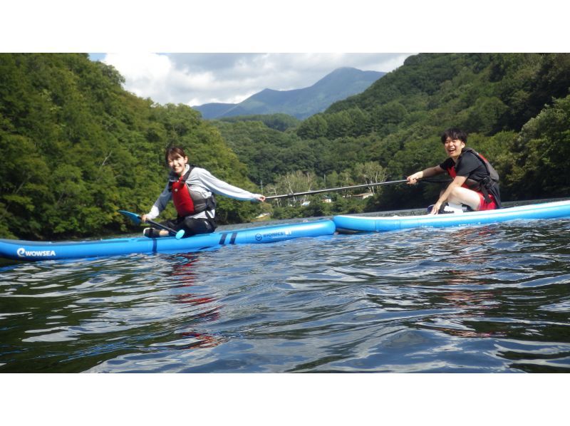 SUP tour [Gunma/Minakami] Would you like to enjoy a SUP tour at Lake Minakami? Activities that children can tryの紹介画像