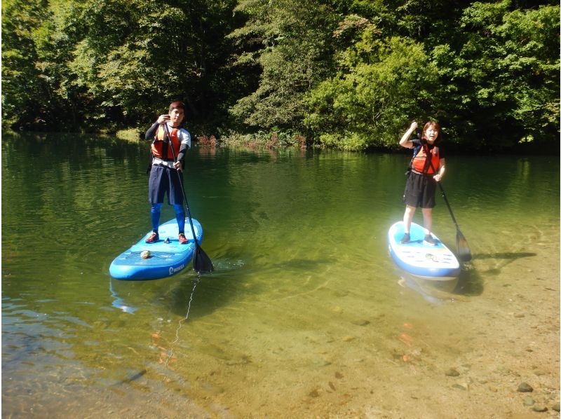SUP tour [Gunma/Minakami] Would you like to enjoy a SUP tour at Lake Minakami? Activities that children can tryの紹介画像