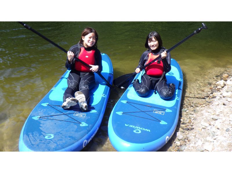 SUP tour [Gunma/Minakami] Would you like to enjoy a SUP tour at Lake Minakami? Activities that children can tryの紹介画像