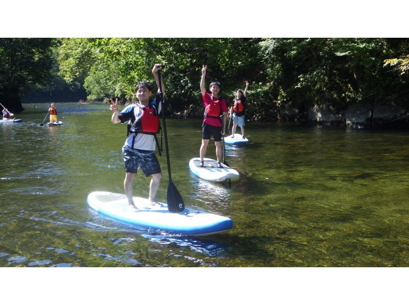 SUP tour [Gunma/Minakami] Would you like to enjoy a SUP tour at Lake Minakami? Activities that children can tryの紹介画像