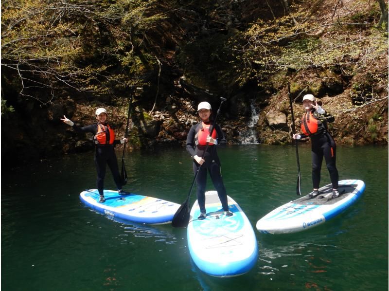SUP tour [Gunma/Minakami] Would you like to enjoy a SUP tour at Lake Minakami? Activities that children can tryの紹介画像