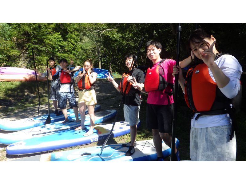 SUP tour [Gunma/Minakami] Would you like to enjoy a SUP tour at Lake Minakami? Activities that children can tryの紹介画像