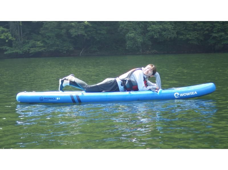 SUP tour [Gunma/Minakami] Would you like to enjoy a SUP tour at Lake Minakami? Activities that children can tryの紹介画像