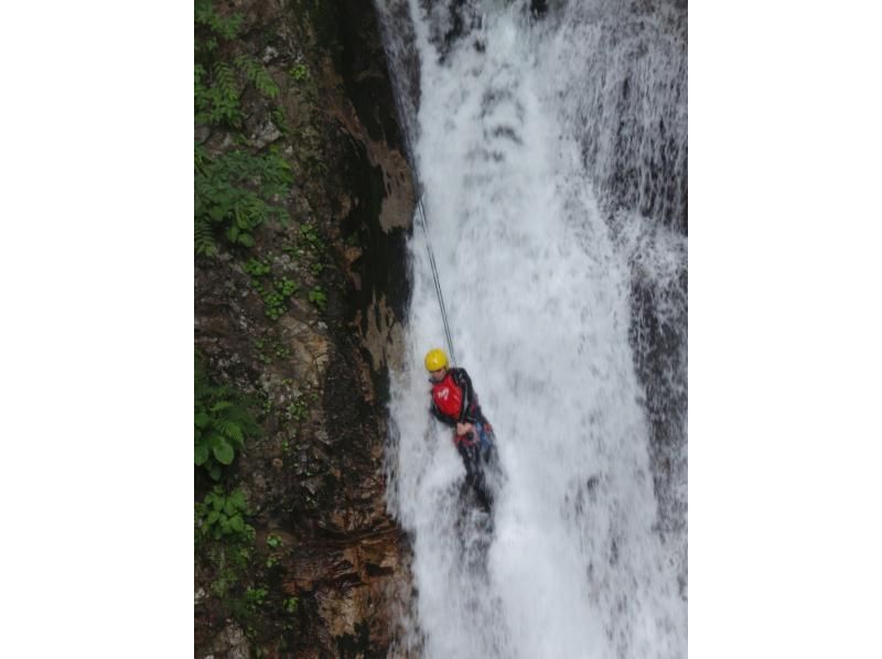 [Gunma/Minakami] Canyoning advanced FOX course half-day plan ♪ Canyoning down a 20m waterfall Challenger wanted ❣ [Drink service included]の紹介画像