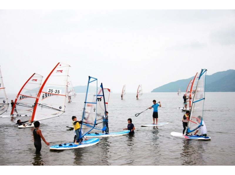 【滋賀・近江八幡】ウィンドサーフィン初心者コース（3回コース）の紹介画像