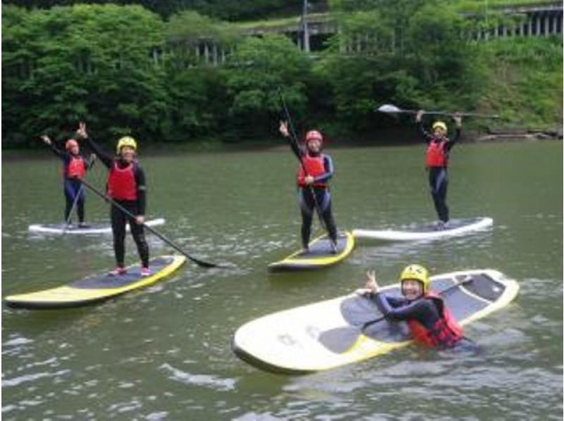 [Gunma/Minakami] Recommended greedy course ♪ Rafting & SUP 1 day plan [Lunch included]の紹介画像