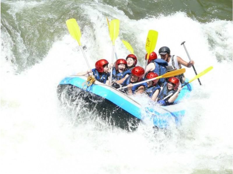 [Gunma, Minakami] Recommended greedy course ♪ Rafting & intermediate canyoning HANEGE 1 day plan [lunch included]の紹介画像