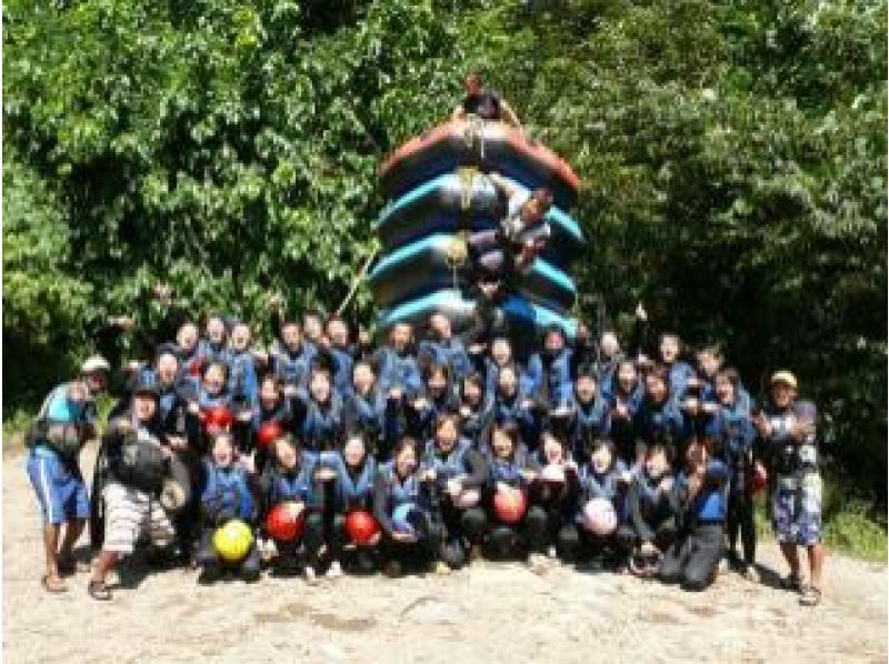 [Gunma, Minakami] Recommended greedy course ♪ Rafting & intermediate canyoning HANEGE 1 day plan [lunch included]の紹介画像