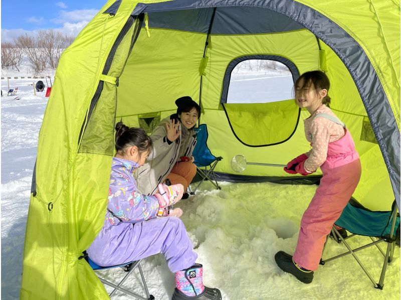 北海道・札幌近郊】送迎あり・テント貸切☆丸ごと体験プラン❤️穴あけ