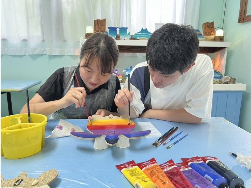 【大人気】今流行りのレジンアート体験❗️シーサー、マンタ種類豊富！石垣島鍾乳洞で開催！家族カップル女性大歓迎！当日予約OK❗️移転セール中！の紹介画像