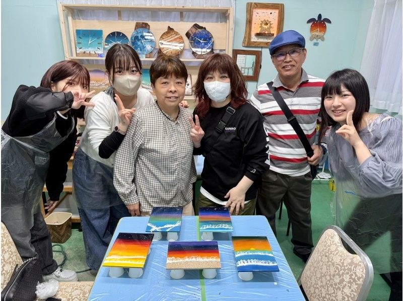 【大人気】レジンアート体験❗️シーサーマンタなど種類業界最多❗️石垣島鍾乳洞で開催！店舗で種類選べる♪家族カップル女性大歓迎！当日OK❗️の紹介画像