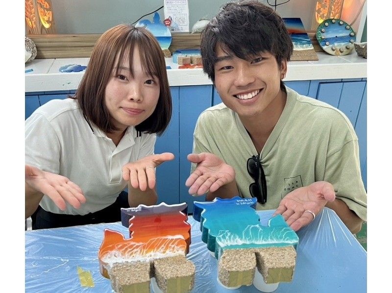 【大人気】レジンアート体験❗️シーサーマンタなど種類業界最多❗️石垣島鍾乳洞で開催！店舗で種類選べる♪家族カップル女性大歓迎！当日OK❗️の紹介画像