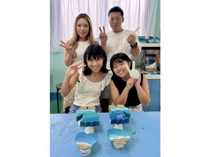 【大人気】レジンアート体験❗️シーサーマンタなど種類業界最多❗️石垣島鍾乳洞で開催！店舗で種類選べる♪家族カップル女性大歓迎！当日OK❗️の紹介画像