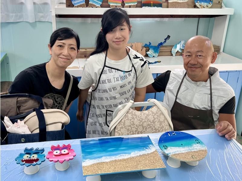 【大人気】今流行りのレジンアート体験❗️シーサー、マンタ種類豊富！石垣島鍾乳洞で開催！家族カップル女性大歓迎！当日予約OK❗️移転セール中！の紹介画像