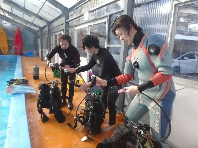 ダイビングライセンス取得【埼玉/2日間~】体験ダイビング経験者向け（未経験者も受講可能）学割・グループ割りありの紹介画像