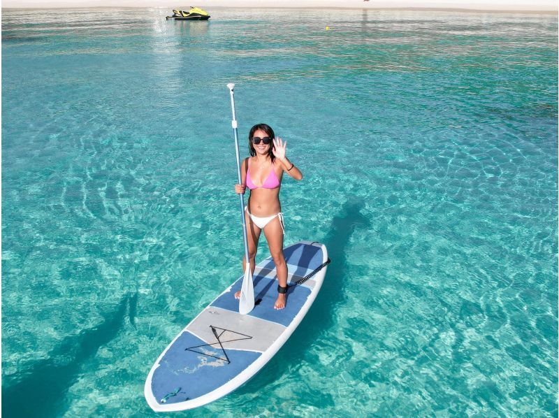 [Sure to look great on social media] SUP on the stunning Miyako blue beach! ★Popular activity★Photo present! ★Beginners welcome! ★Super Summer Sale 2024の紹介画像