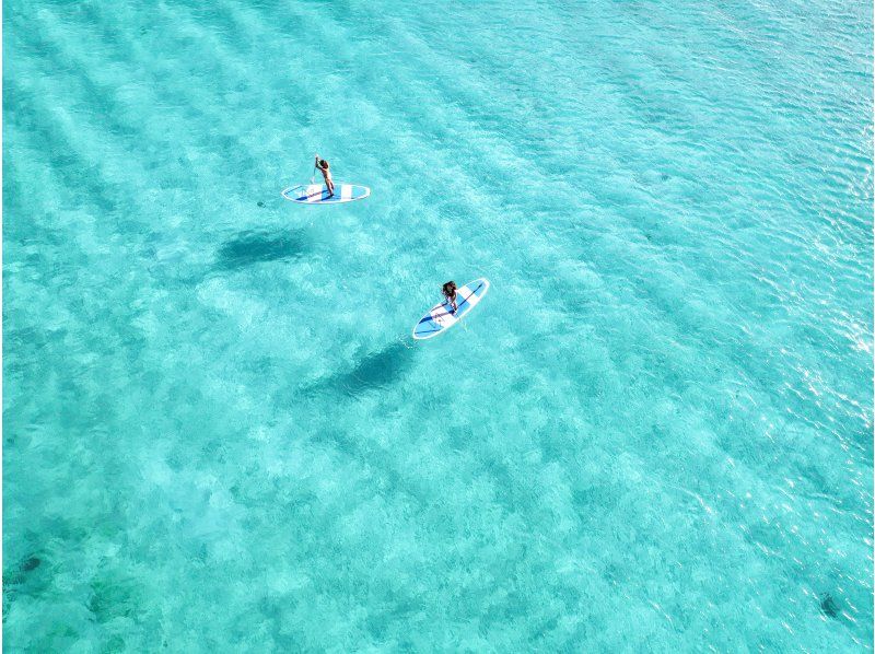[Private charter] Drone photography included at no extra charge! SUP on the beach with a spectacular view of Miyako's blue sea! ★Popular activity★ Photo gift!の紹介画像