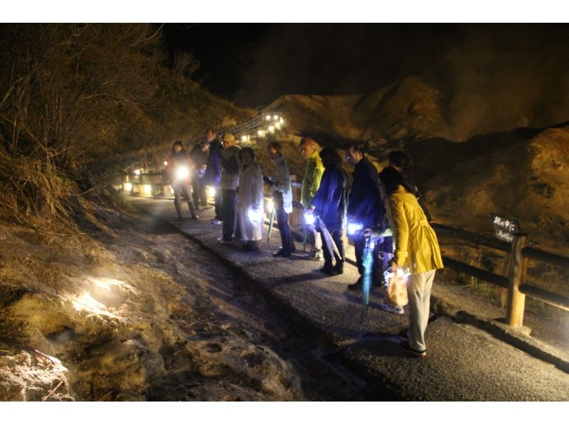 [北海道，登別]登別溫泉的黑暗地獄走夜冒險“地獄谷場”の紹介画像