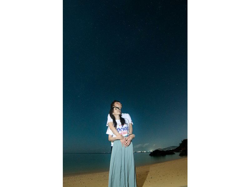 ＜Okinawa, Onna Village＞ Starry sky photo and space walk at Kibougaoka Beach Photo shoot for each participant ☆ Photo shoot with the stars in the background for each participant ☆ From families to couples, friendsの紹介画像