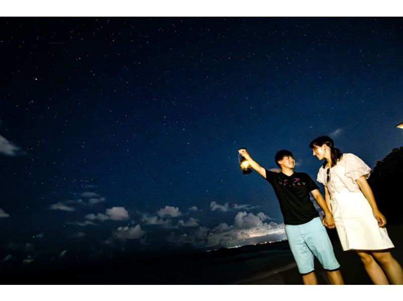 ＜Okinawa, Onna Village＞ Starry sky photo and space walk at Kibougaoka Beach Photo shoot for each participant ☆ Photo shoot with the stars in the background for each participant ☆ From families to couples, friendsの紹介画像