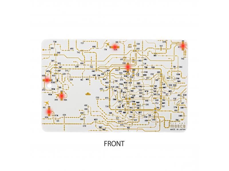 [Osaka/Suita] Create your own original card using electronic circuit art from Osaka!の紹介画像