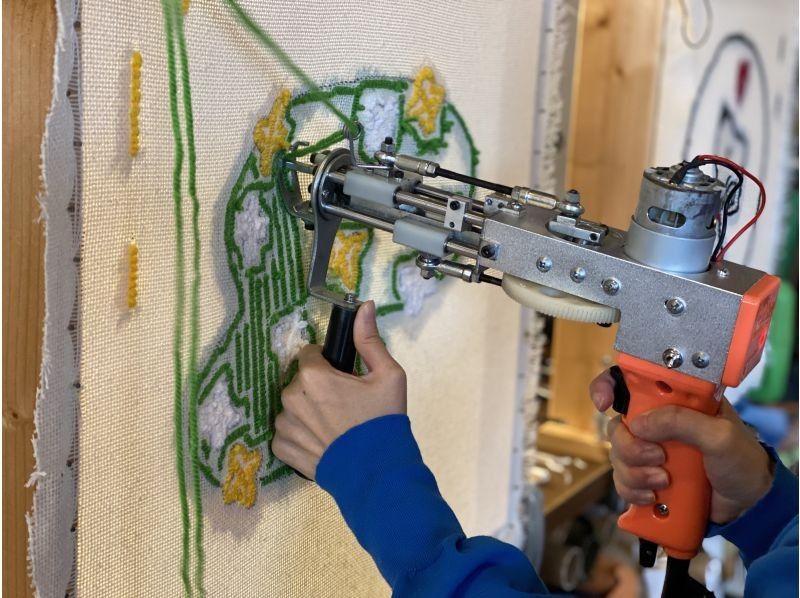 【東京・調布】タフティング TUFTING 〜世界で１つの小さめラグを作ろう（35cm×35cmまで）の紹介画像