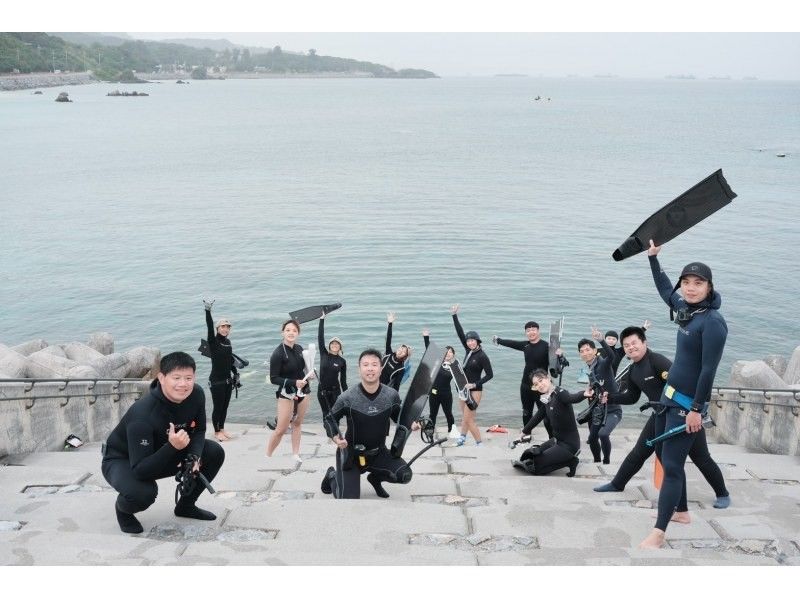 冲绳本部町大猩猩砍海滩/欢迎浮潜初学者！推荐给家庭、情侣和女性の紹介画像