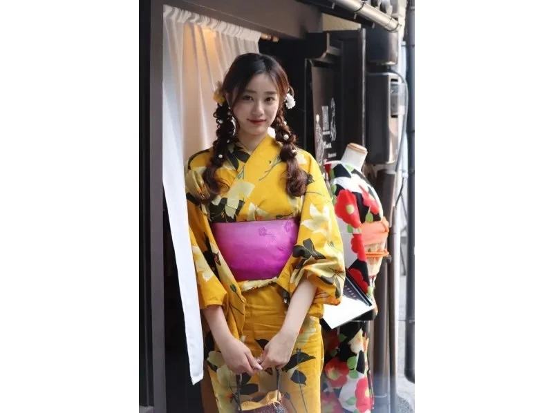 [Kyoto/Around Kyoto Station] Kimono/Yukata Rental "Ladies Plan" No need to bring anything ☆ In front of Kyoto Station ♪の紹介画像