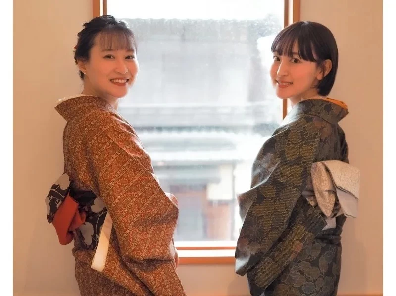 [เกียวโต/รอบสถานีเกียวโต] เช่าชุดกิโมโน/ยูกาตะ "แผนสุภาพสตรี" ไม่ต้องนำอะไรมาเลย ☆หน้าสถานีเกียวโต ♪の紹介画像