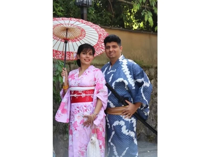 Spring sale underway [Kyoto/around Kyoto Station] Couple plan Kimono/Yukata date in Kyoto ☆の紹介画像