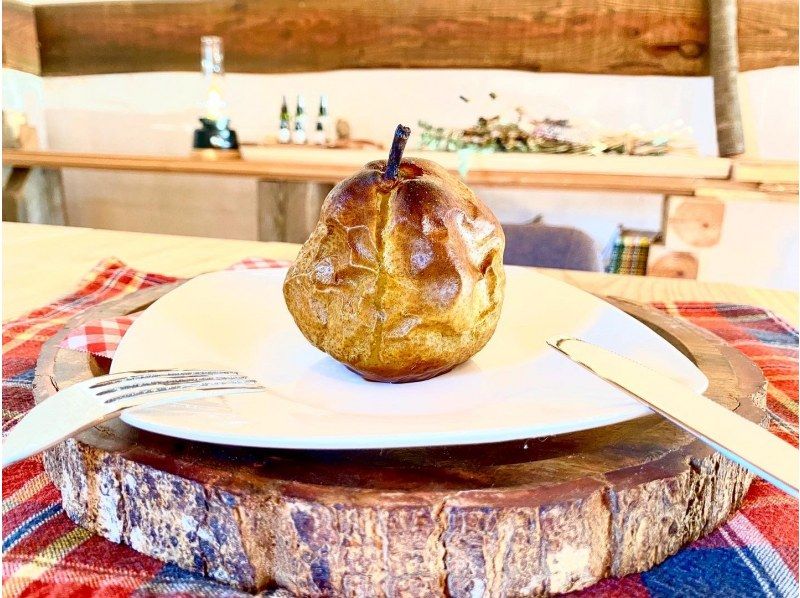 【長野・伊那市】薪ストーブで焼きリンゴ体験-La Cachette-の紹介画像