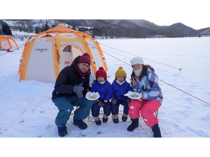 [札幌站集合]伊原户川冰若鹭钓鱼之旅空手，初学者也可以札幌站半日计划集合：上午，下午の紹介画像