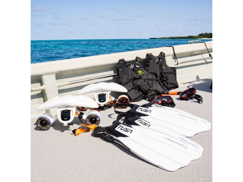 [Near the underwater road] Private boat snorkeling 90 minutes On the day, empty-handed OK! Fully equipped toilets Free for children under 3 years oldの紹介画像